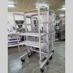 Количка и бастуни за термична обработка